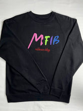 Load image into Gallery viewer, Women Cotton Fleece Drop Shoulder Crewneck Sweatshirt